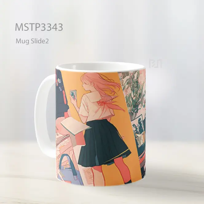 Kolase Fashion Mug MSTP3343 - All-side / Desain