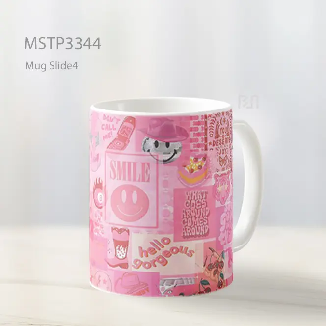 Kolase Pink Ceria Mug MSTP3344