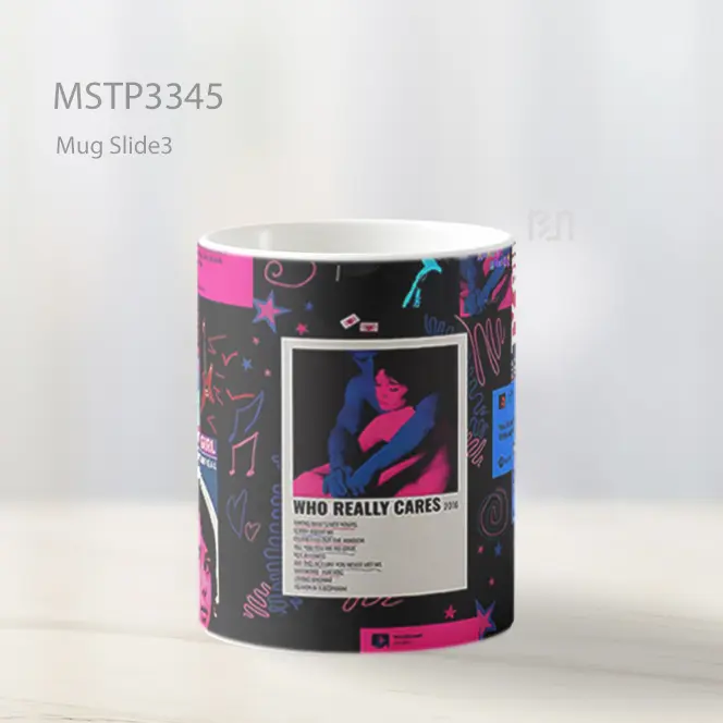 Kolase Pop Retro Mug MSTP3345 - All-side / Desain