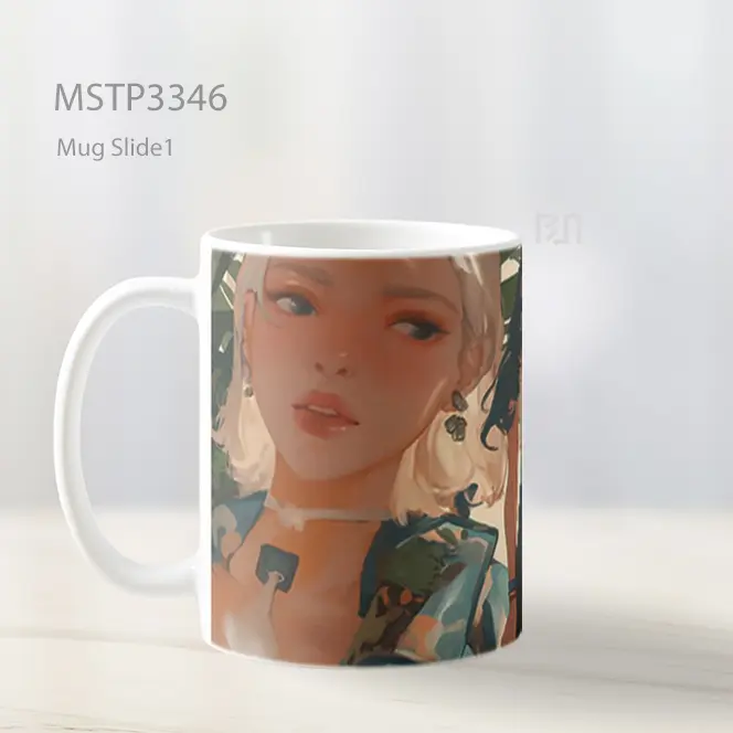 Kolase Wanita Modis Mug MSTP3346 - All-side / Desain