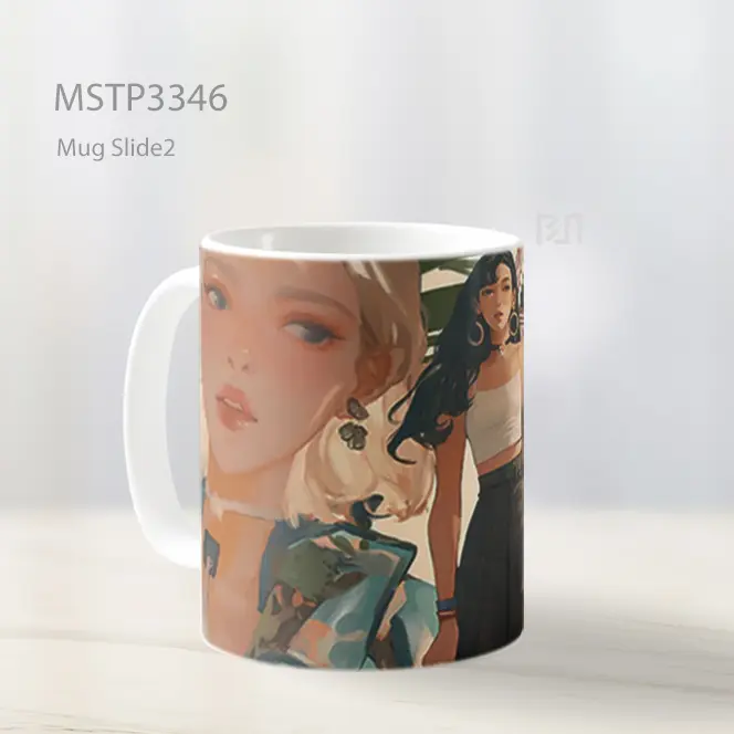 Kolase Wanita Modis Mug MSTP3346 - All-side / Desain
