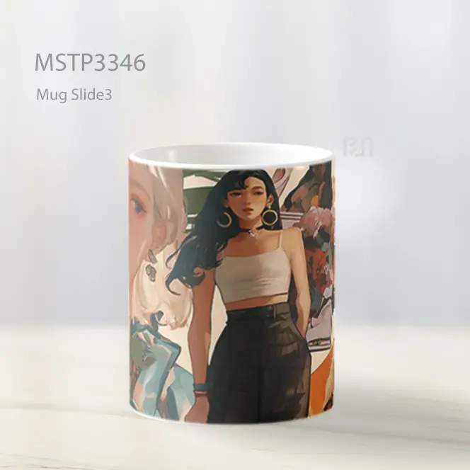 Kolase Wanita Modis Mug MSTP3346 - All-side / Desain