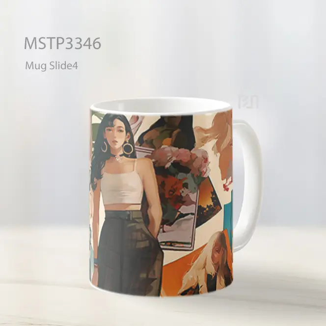 Kolase Wanita Modis Mug MSTP3346