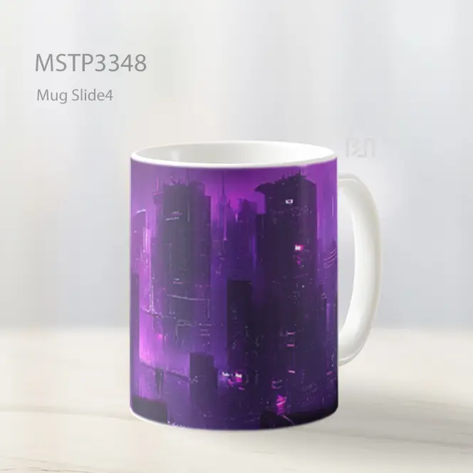 Kota Malam Ungu Mug MSTP3348