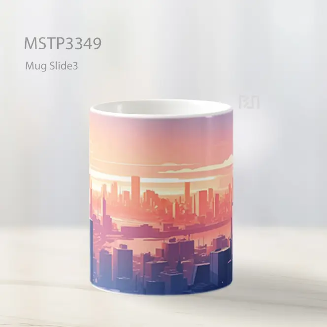 Kota Modern Mug MSTP3349 - All-side / Desain