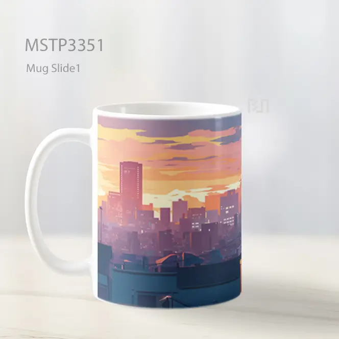 Kota Senja Mug MSTP3351 - All-side / Desain