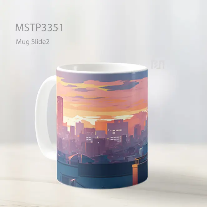 Kota Senja Mug MSTP3351 - All-side / Desain