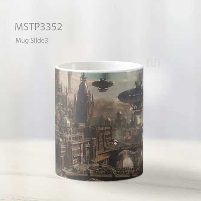 Kota Steampunk Mug MSTP3352 - All-side / Desain