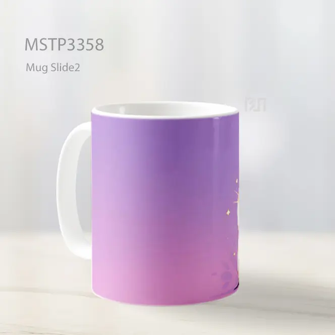 Kucing Bahagia Mug MSTP3358 - All-side / Desain