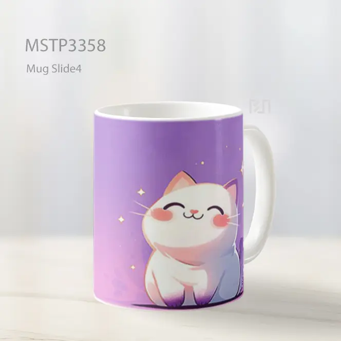 Kucing Bahagia Mug MSTP3358