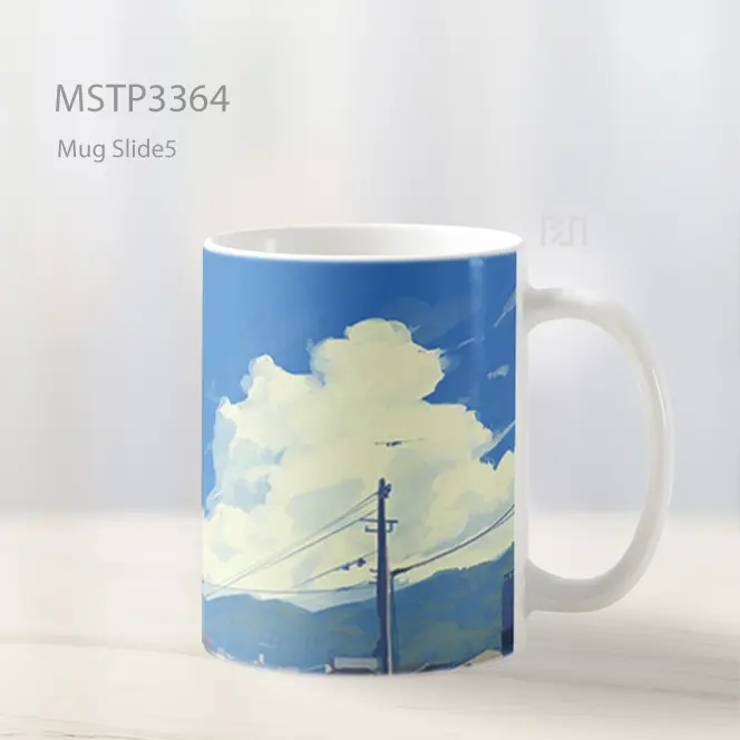 Kucing Di Atap Mug MSTP3364 - All-side / Desain