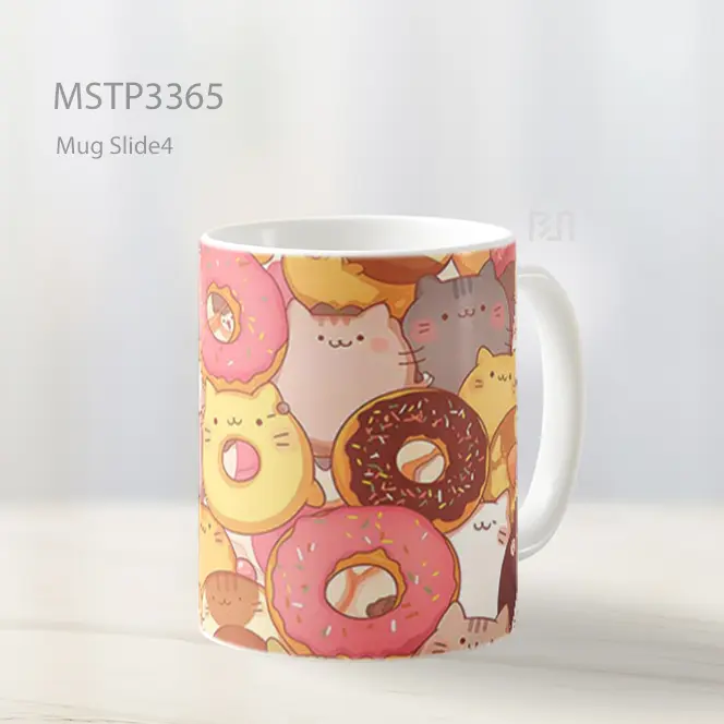 Kucing Donat Mug MSTP3365