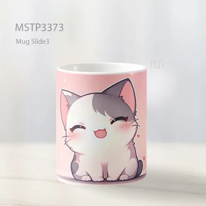Kucing Manis Mug MSTP3373 - All-side / Desain