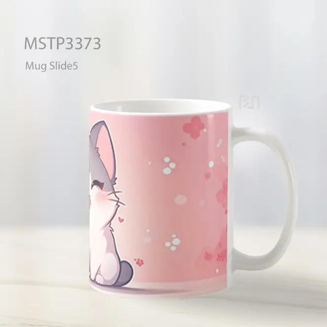 Kucing Manis Mug MSTP3373 - All-side / Desain