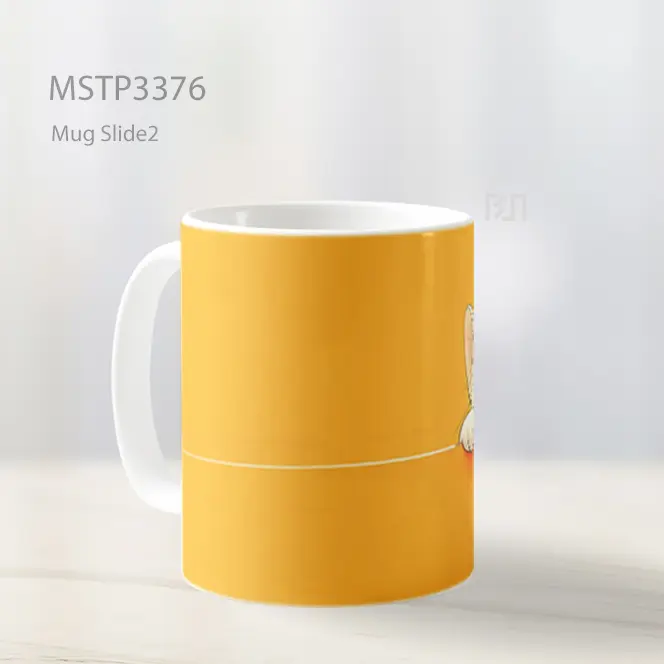 Kucing Mengintip Mug MSTP3376 - All-side / Desain