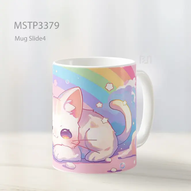 Kucing Pelangi Mug MSTP3379