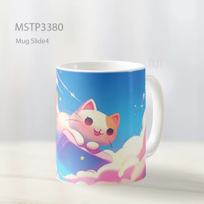 Kucing Pelangi Mug MSTP3380