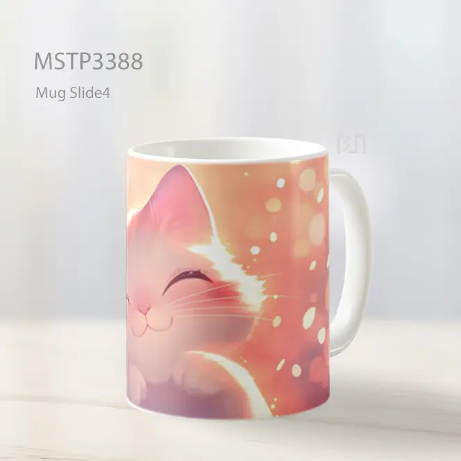 Kucing Tersenyum Mug MSTP3388