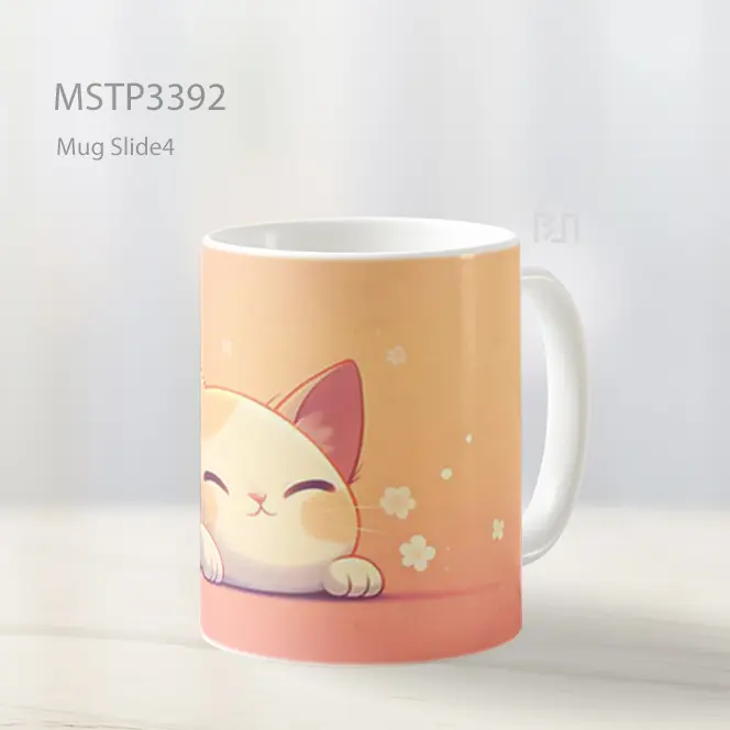 Kucing Tidur Tenang Mug MSTP3392