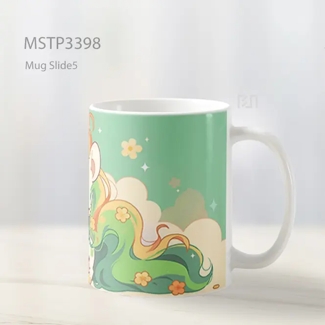 Kuda Unicorn Warna Warni Mug MSTP3398 - All-side / Desain