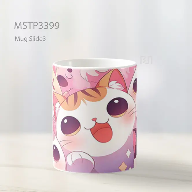Kumpulan Anak Kucing Mug MSTP3399 - All-side / Desain