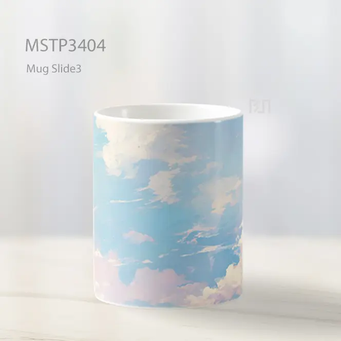 Langit Awan Pastel Mug MSTP3404 - All-side / Desain