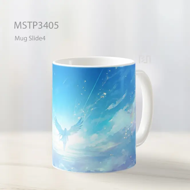 Langit Biru Terang Mug MSTP3405