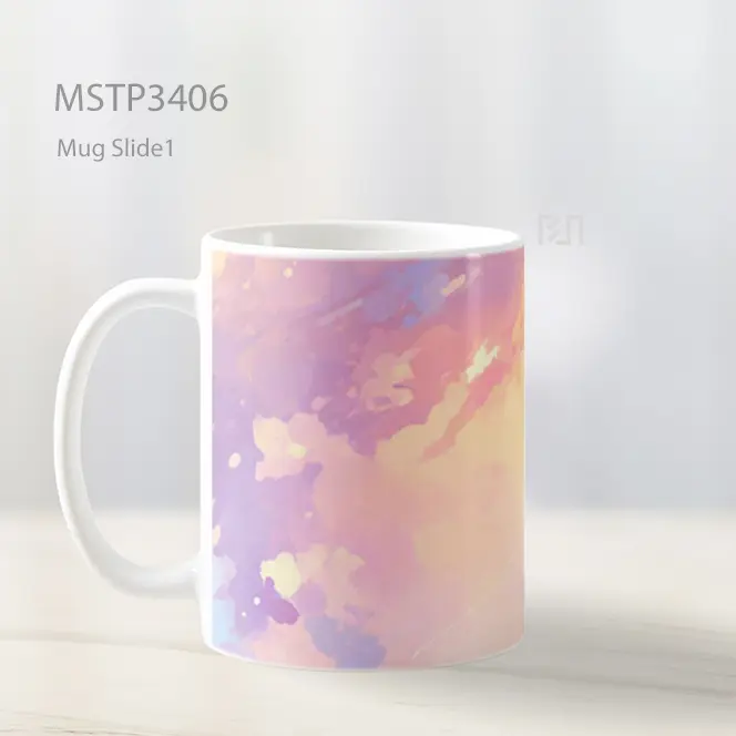 Langit Jingga Pastel Mug MSTP3406 - All-side / Desain