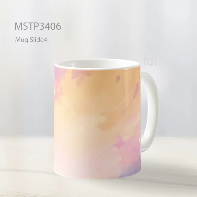 Langit Jingga Pastel Mug MSTP3406