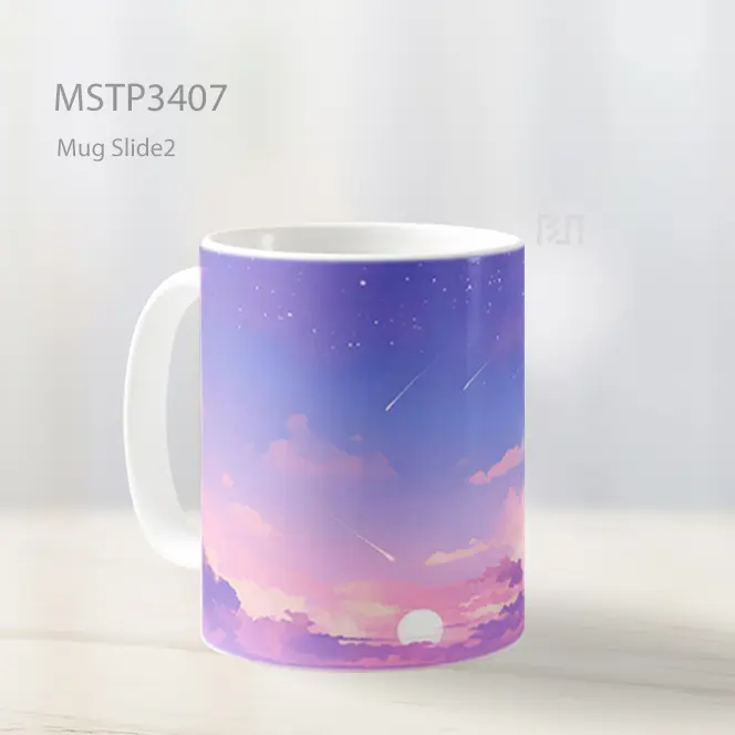 Langit Senja Pastel Mug MSTP3407 - All-side / Desain