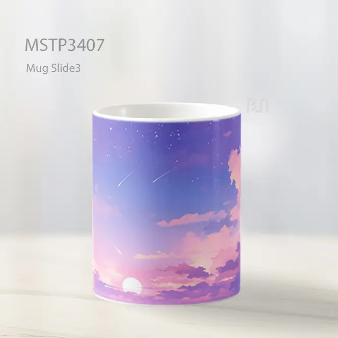 Langit Senja Pastel Mug MSTP3407 - All-side / Desain