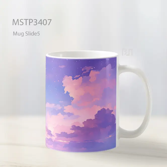 Langit Senja Pastel Mug MSTP3407 - All-side / Desain