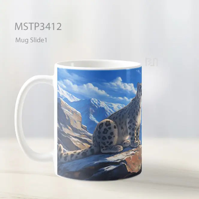 Macan Salju Mug MSTP3412 - All-side / Desain