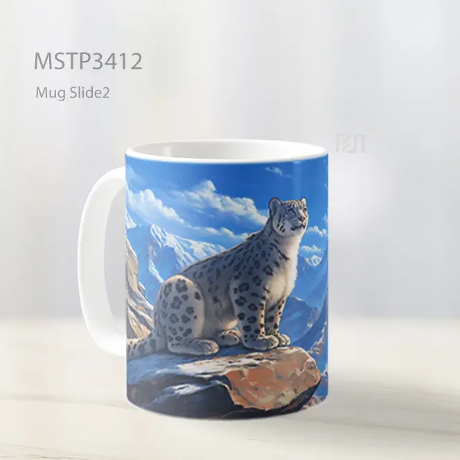 Macan Salju Mug MSTP3412 - All-side / Desain