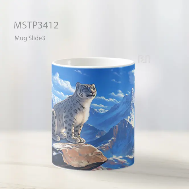 Macan Salju Mug MSTP3412 - All-side / Desain