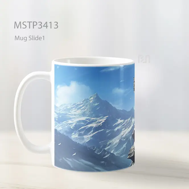 Macan Salju Mug MSTP3413 - All-side / Desain