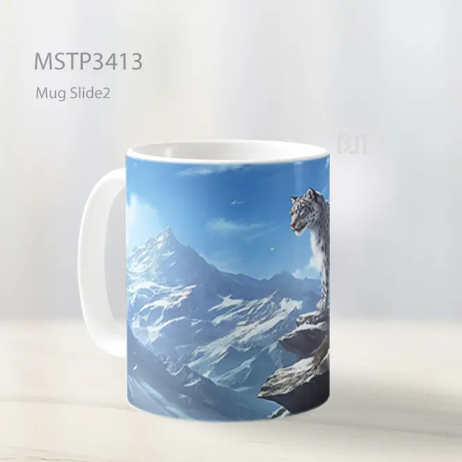 Macan Salju Mug MSTP3413 - All-side / Desain