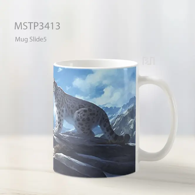 Macan Salju Mug MSTP3413 - All-side / Desain