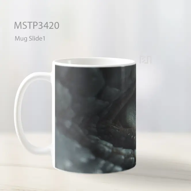 Mata Dinosaurus Mug MSTP3420 - All-side / Desain