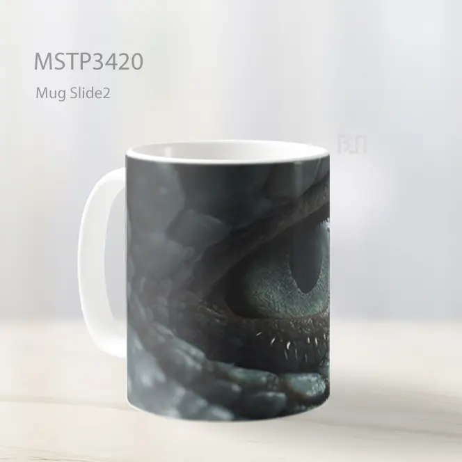 Mata Dinosaurus Mug MSTP3420 - All-side / Desain