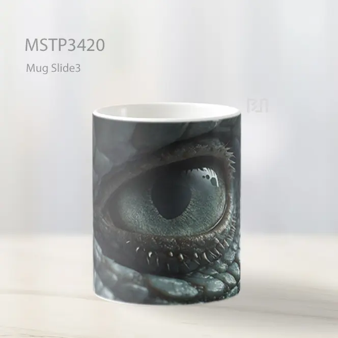 Mata Dinosaurus Mug MSTP3420 - All-side / Desain