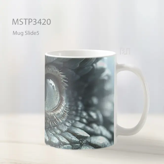 Mata Dinosaurus Mug MSTP3420 - All-side / Desain