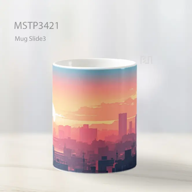 Matahari Kota Mug MSTP3421 - All-side / Desain