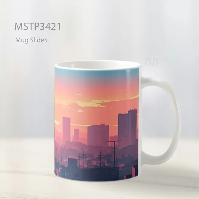 Matahari Kota Mug MSTP3421 - All-side / Desain
