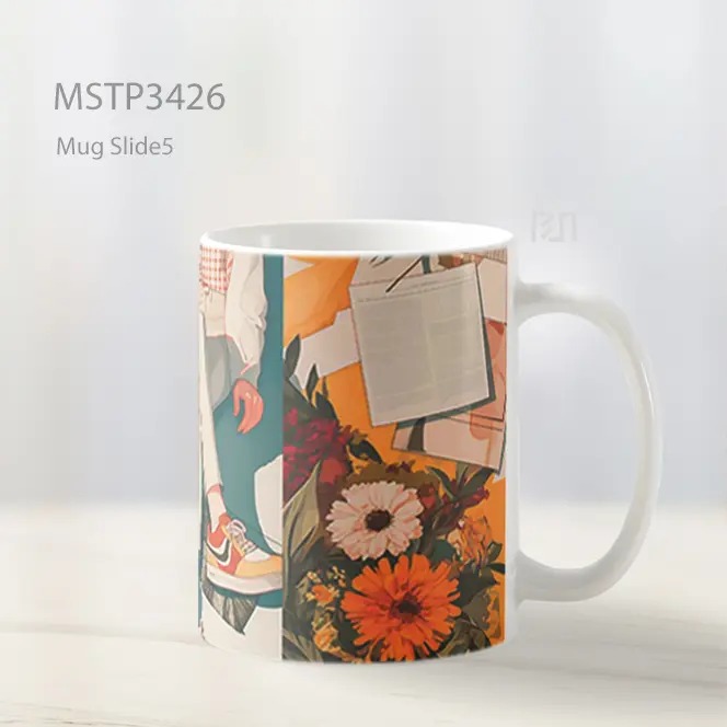 Meja Buah Dan Buku Mug MSTP3426 - All-side / Desain