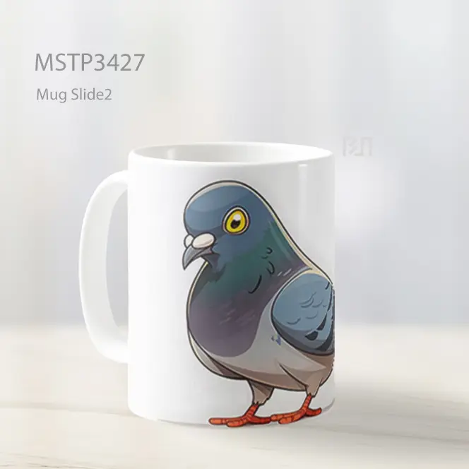 Merpati Kartun Mug MSTP3427 - All-side / Desain