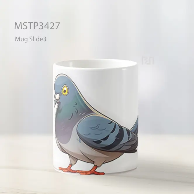 Merpati Kartun Mug MSTP3427 - All-side / Desain