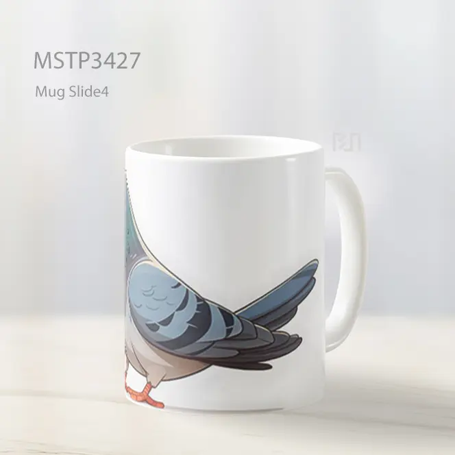 Merpati Kartun Mug MSTP3427