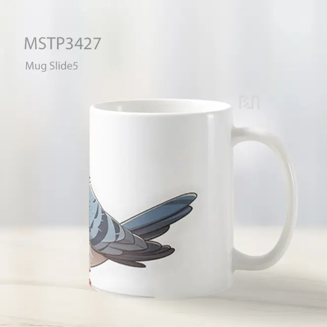 Merpati Kartun Mug MSTP3427 - All-side / Desain