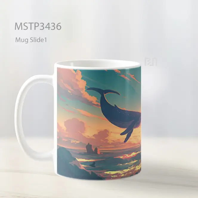 Naga Senja Mug MSTP3436 - All-side / Desain